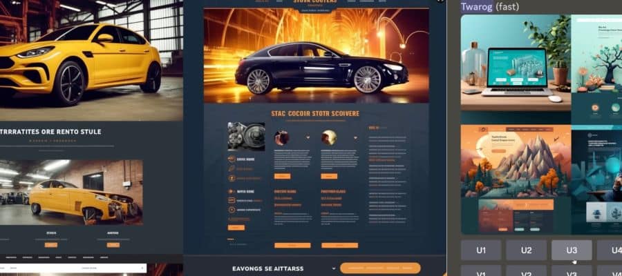 ejemplos de disenos generados con ai midjourney